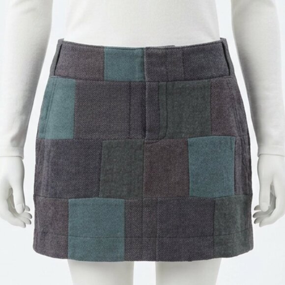 American Eagle Outfitters Dresses & Skirts - American Eagle Brown  Plaid Mini Skirt 10 Preppy Schoolgirl Dark Academia Y2K